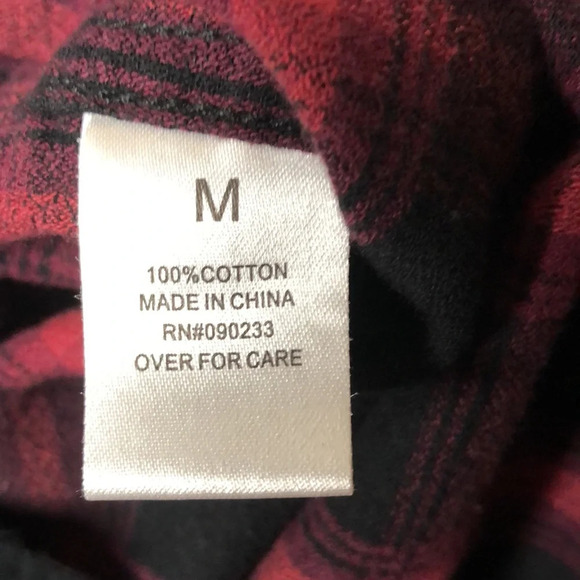 On The Byas Plaid Flannel Long Sleeve Shirt - Picture 6 of 7